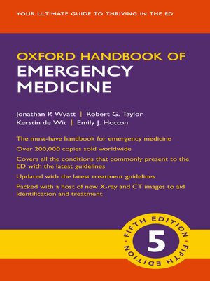 cover image of Oxford Handbook of Emergency Medicine